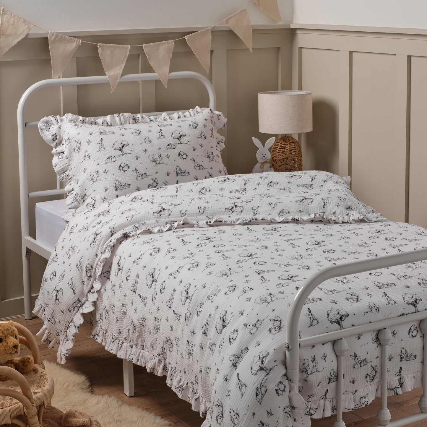 Children and toddlers muslin bedding (single set)
