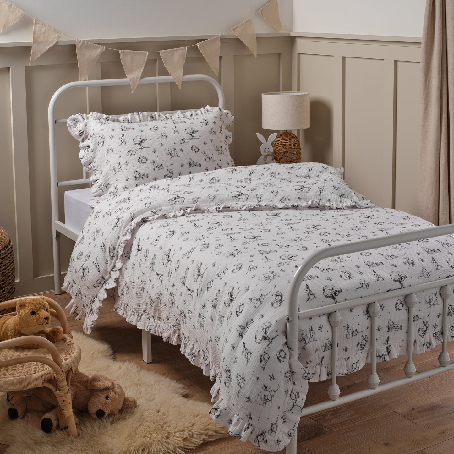 Children and toddlers muslin bedding (single set)