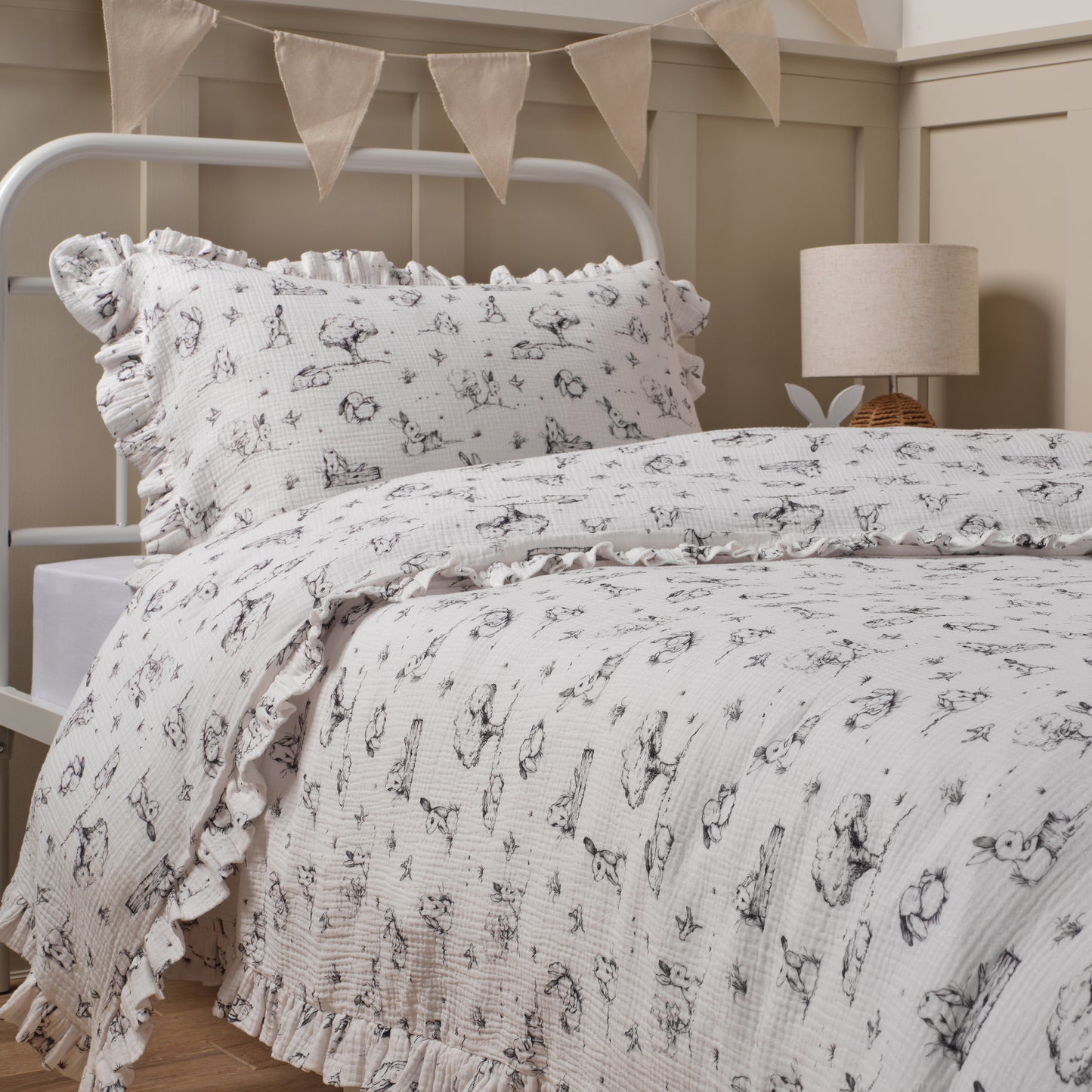 Children and toddlers muslin bedding (single set)